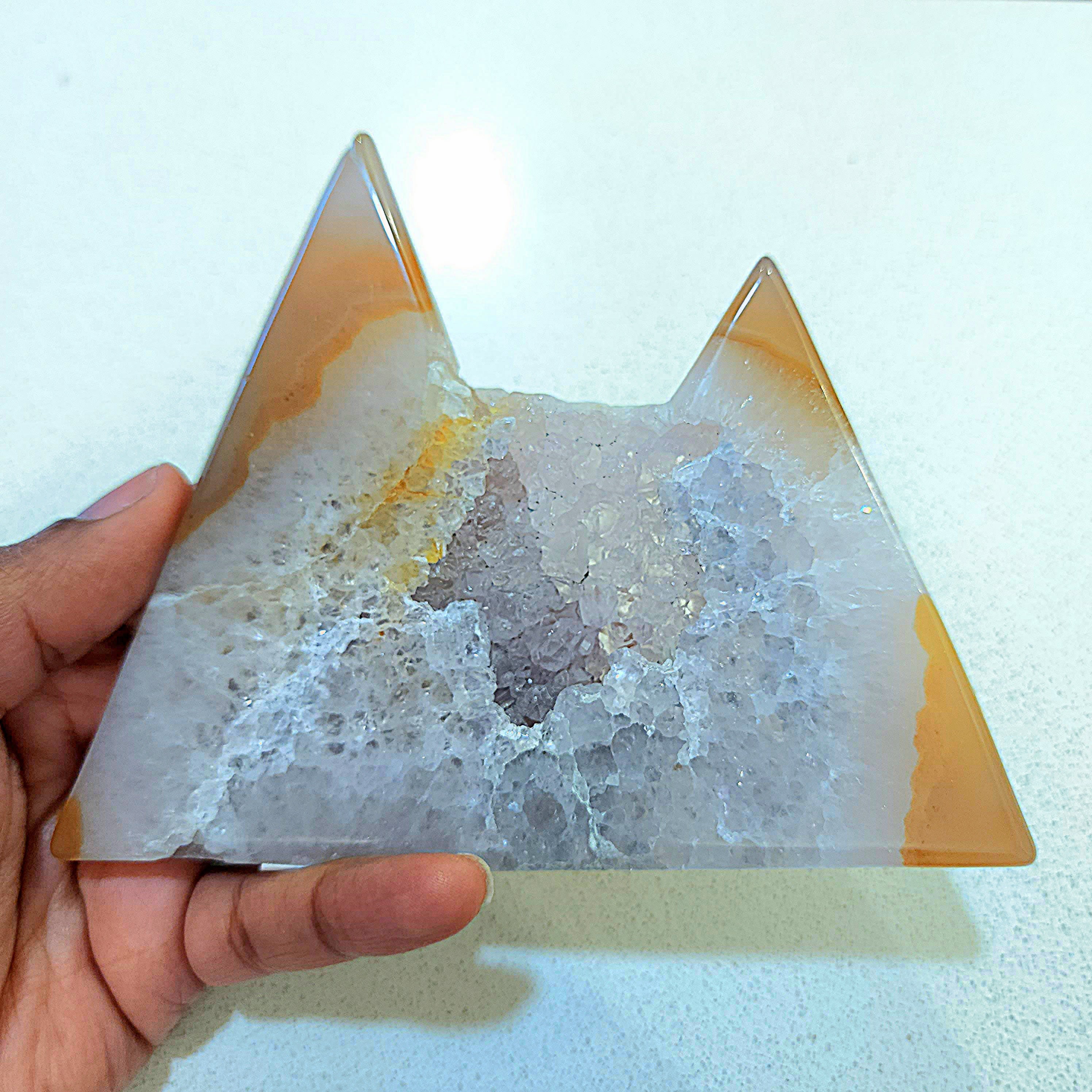 Druzy Agate Mountains