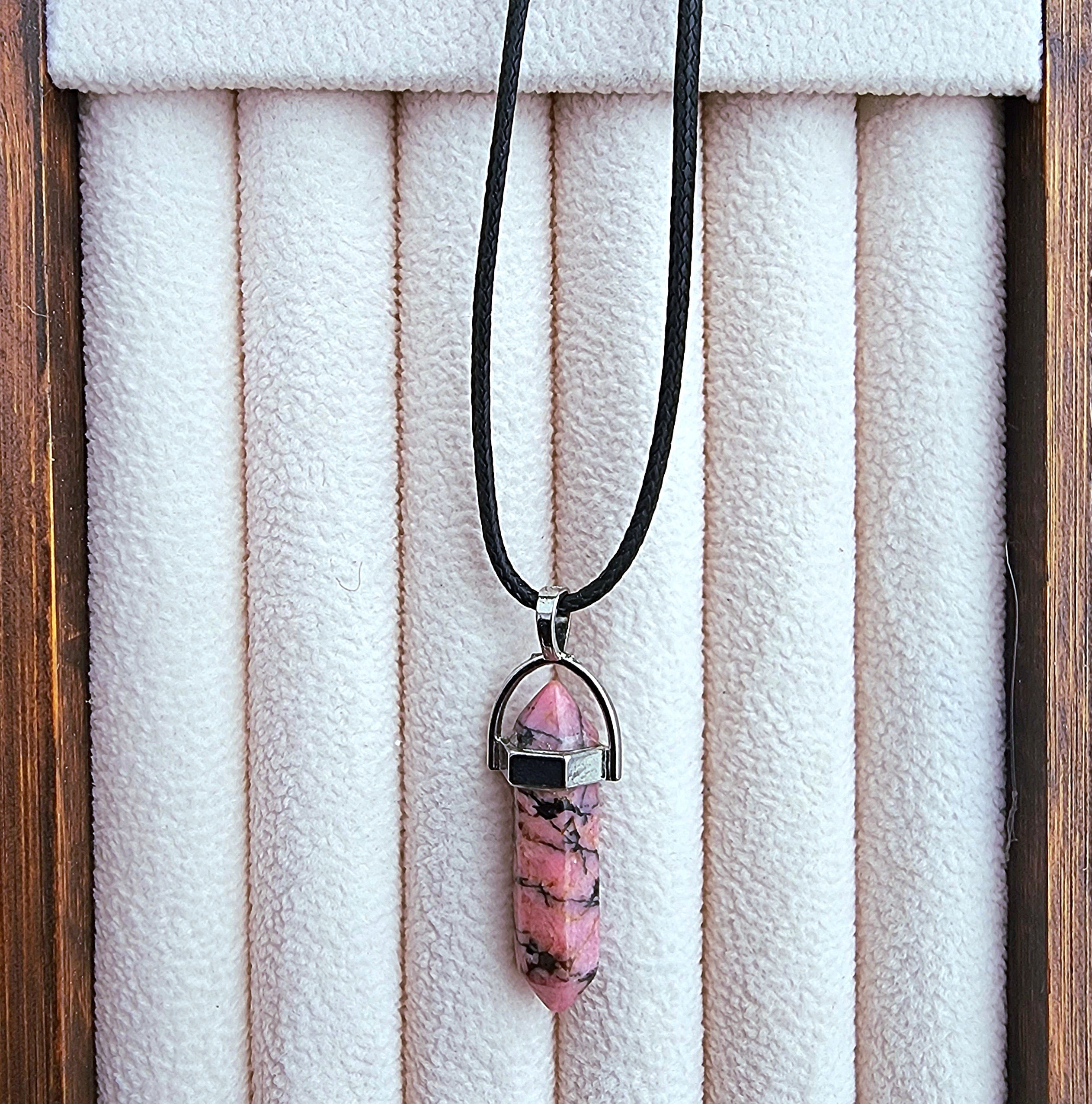 Double Terminated Crystal Necklace