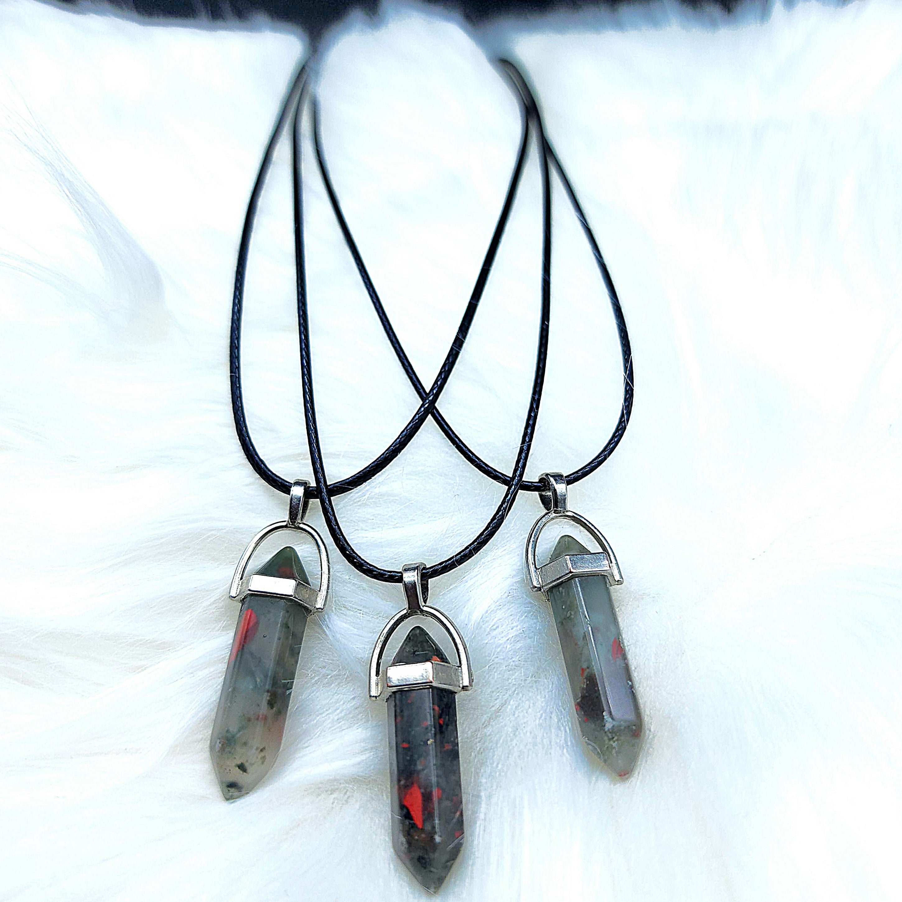 Double Terminated Crystal Necklace