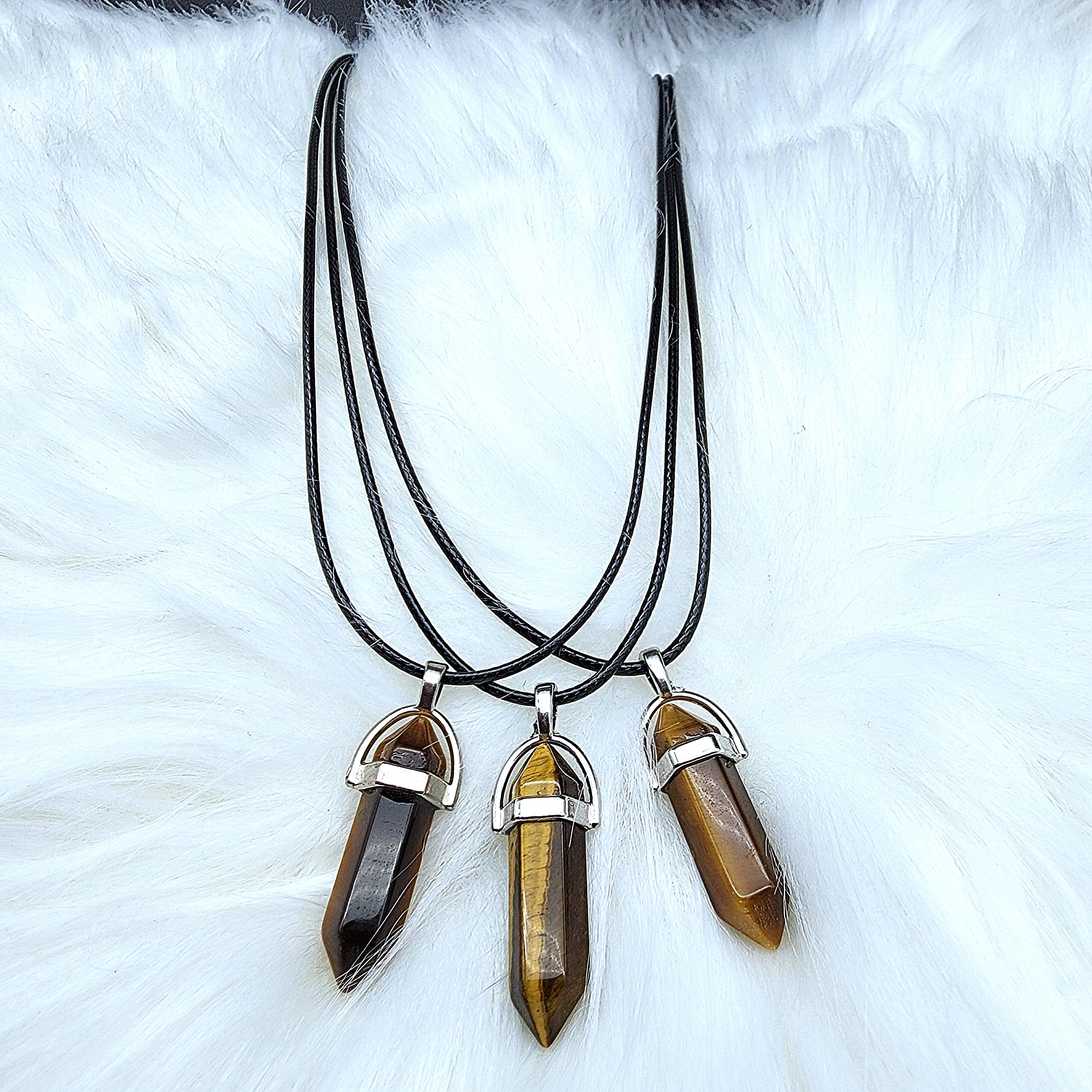 Double Terminated Crystal Necklace