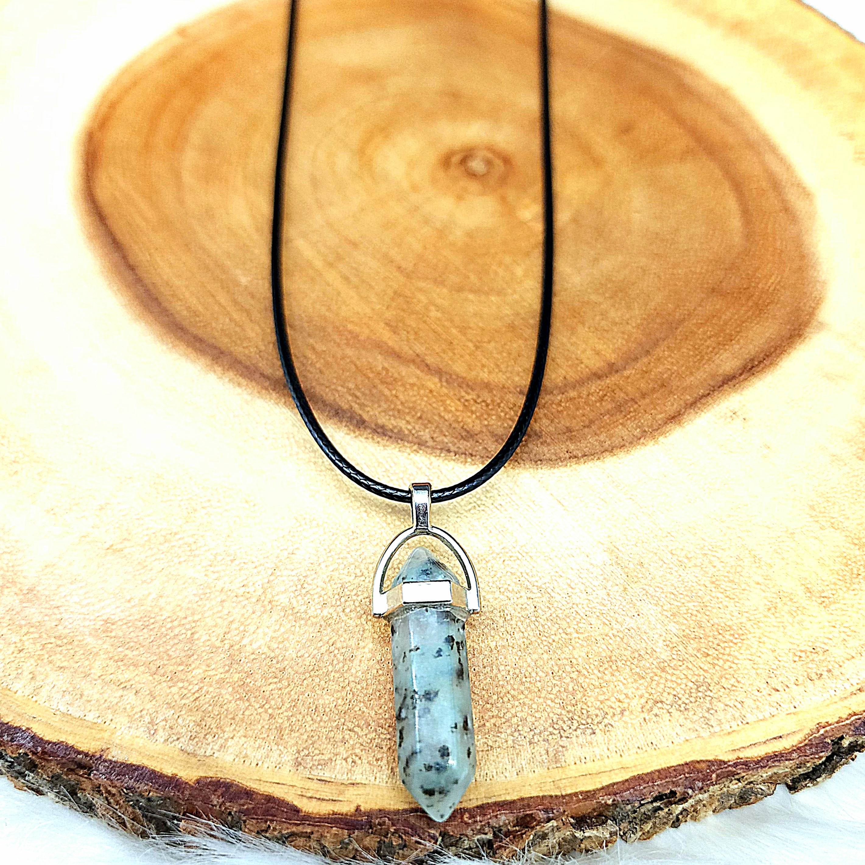 Double Terminated Crystal Necklace