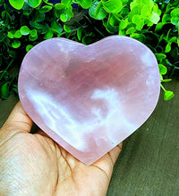 Large Rose Quartz Heart Bowl