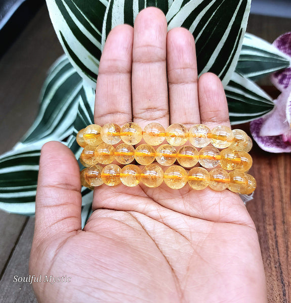 AAA Natural Citrine Bracelet