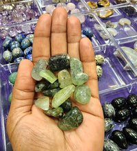 Prehnite with Epidote Tumble