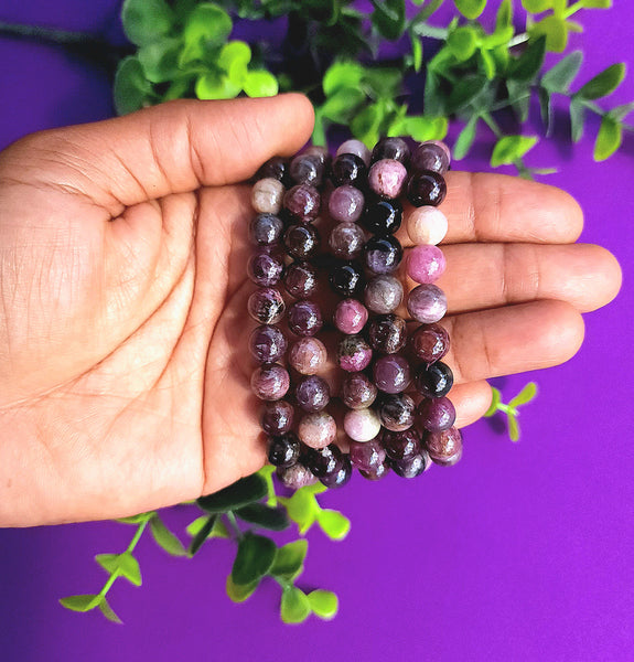 Plum Tourmaline Bracelet