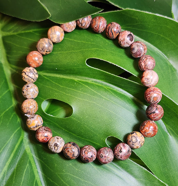 Leopardskin Jasper Bracelet