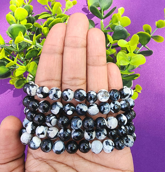 Orca Agate Bracelet