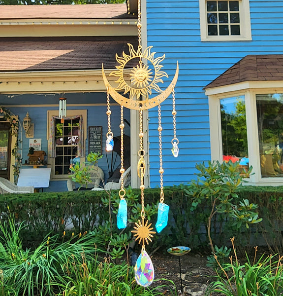 Celestial Quartz Suncatchers