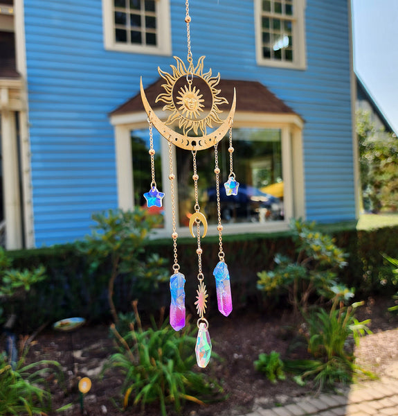 Celestial Quartz Suncatchers