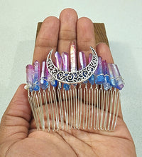 Quartz Moon Goddess Comb