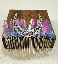 Quartz Moon Goddess Comb