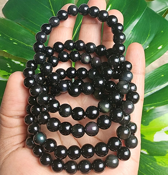 Rainbow Obsidian Bracelet