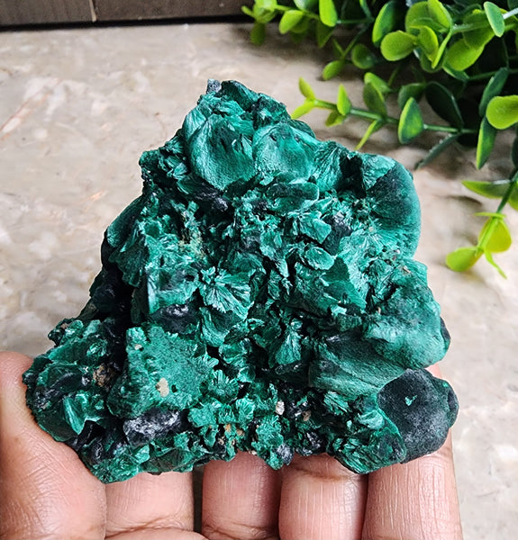 Fibrous Malachite Specimen