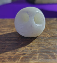 White Jade Skull Carving