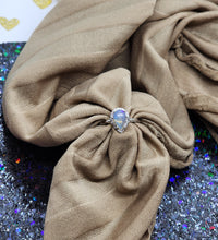 Rainbow Moonstone Teardrop Ring