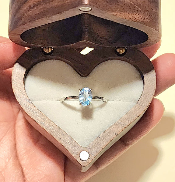 Blue Topaz Ring