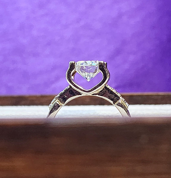 Moissanite Ring