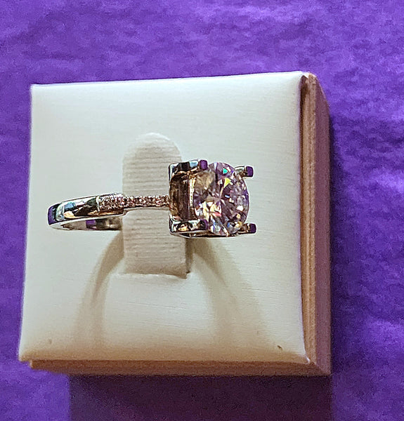 Moissanite Ring