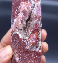 Rare Deep Red Sphalerite Towers