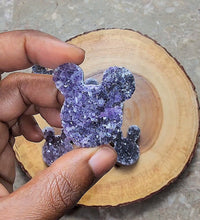 Druzy Amethyst Ears