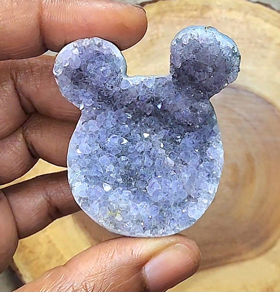 Druzy Amethyst Ears