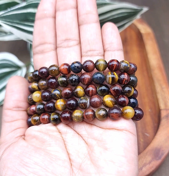 Multicolor Tigers Eye Bracelet