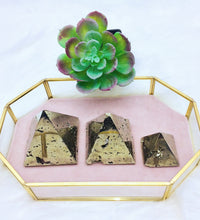 Pyrite Pyramid Carvings