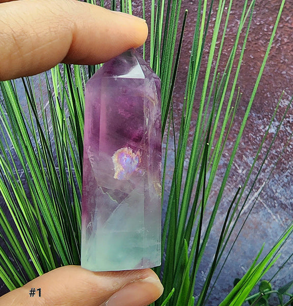 Watermelon Fluorite Towers