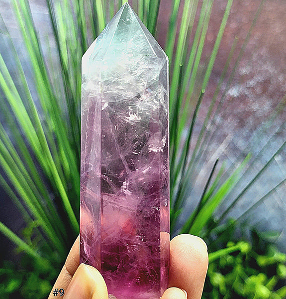 Watermelon Fluorite Towers