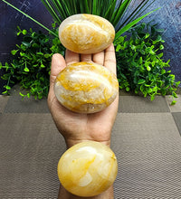 HQ Golden Healer Quartz Palmstones