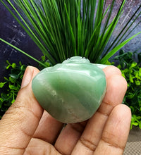 Adorable XL Green Aventurine Baby Alien Carving