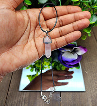 Double Terminated Rose Quartz Necklace