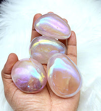 Angel Aura Rose Quartz Palmstones