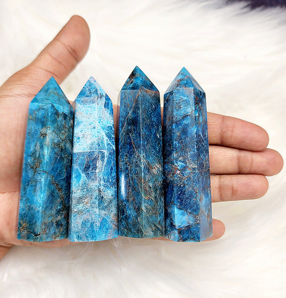 Blue Apatite Towers