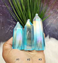 Rainbow Aura Quartz Towers