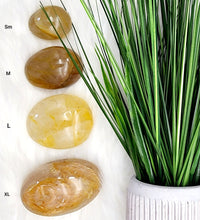 HQ Golden Healer Quartz Palmstones