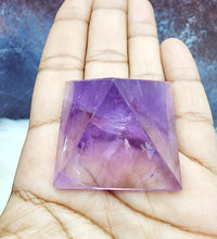 Gemmy Amethyst Pyramid Carving