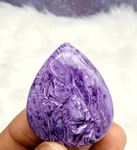 HQ Russian Charoite Teardrop Cabochons