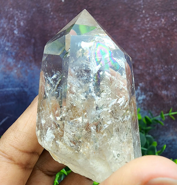 Chunky Light Smokey Quartz Towers