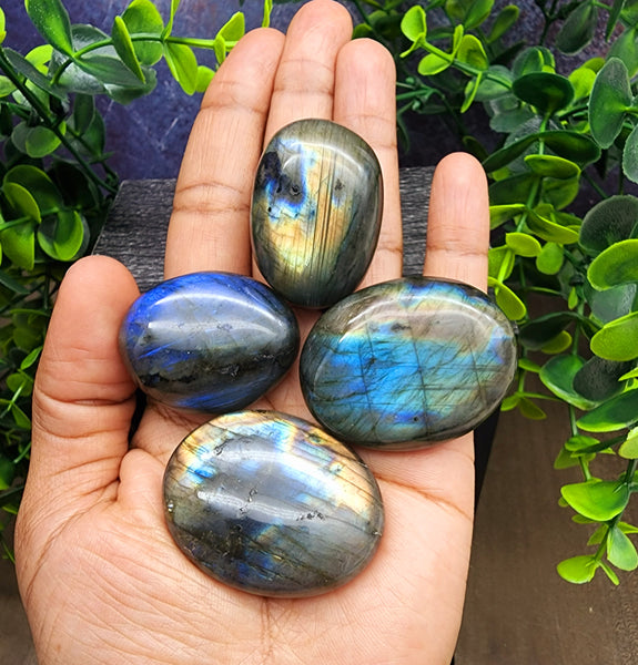 AAA Quality Labradorite Palmstones