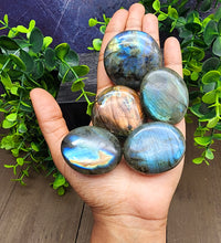 AAA Quality Labradorite Palmstones