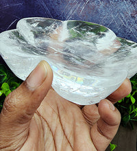 Clear Quartz Flower Bowls