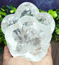 Clear Quartz Flower Bowls