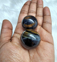 Blue Tigers Eye Spheres