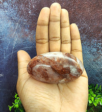 Fire Quartz Palmstone