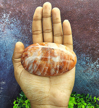 Fire Quartz Palmstone