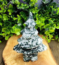 Druzy Freestanding Moss Agate Trees