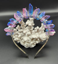 Aura Quartz Moon Goddess Tiara