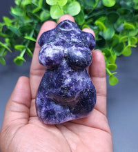 Plus Size Lepidolite Goddess