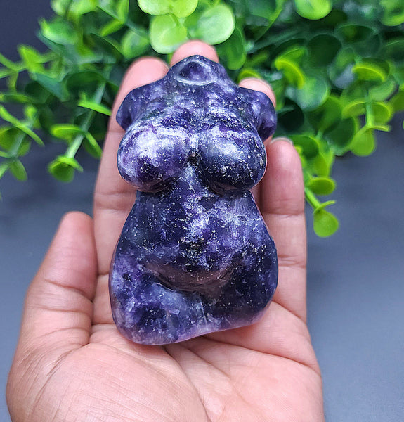 Plus Size Lepidolite Goddess